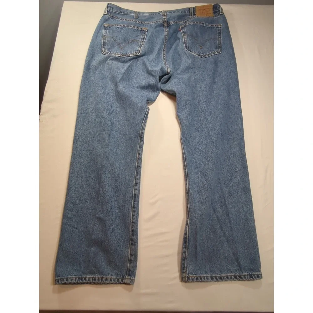 Vintage Levis 501 Button Fly Denim Jeans 42x32 (40x30) 80s 90s pants 3#‎ Button